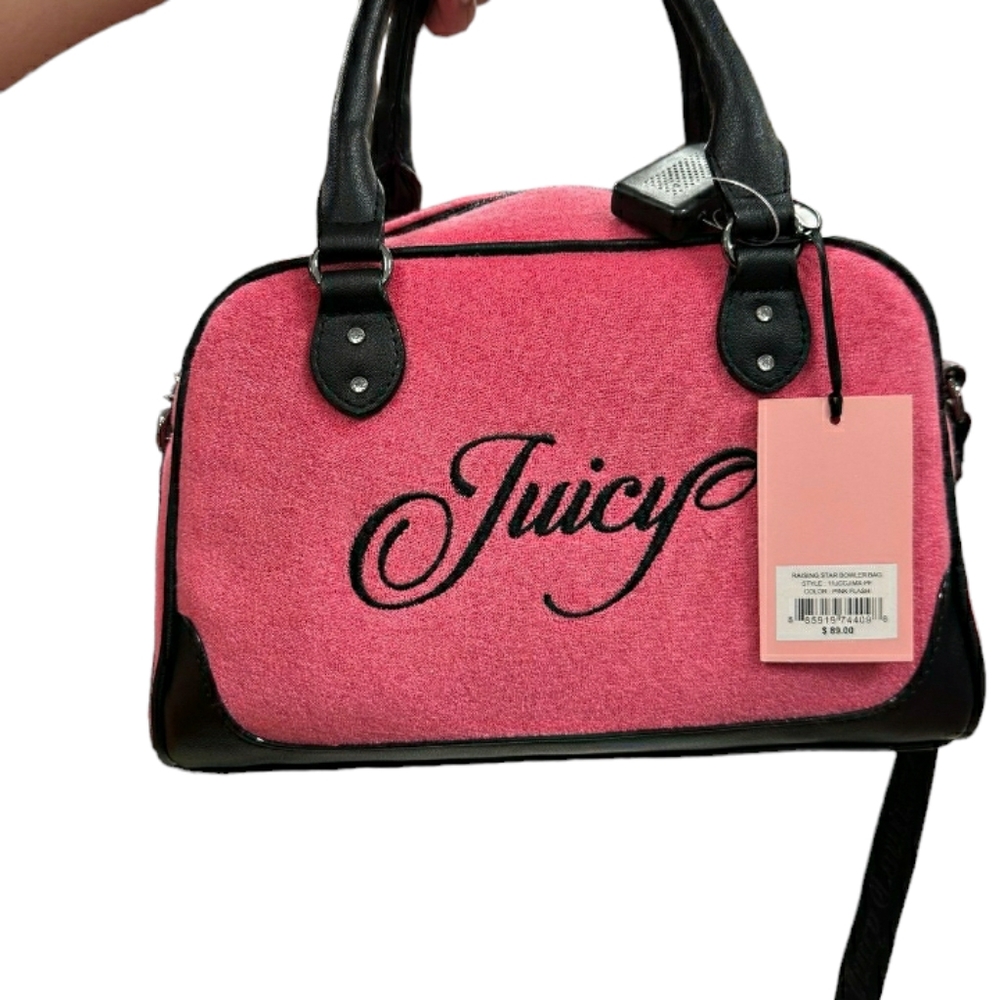 Juicy Couture Hot Pink Bowler Bag NWT